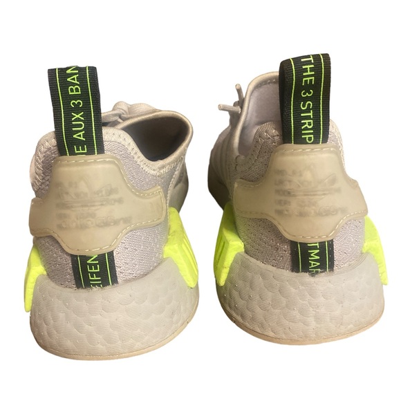 Adidas Slip-on Sneakers Gray/Green Size 5 - Picture 3 of 4